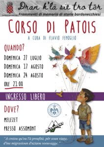 Corso di Patois - Estate 2025