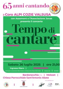Tempo di Cantare - 65 Anni del Coro Alpi Cozie Valsusa