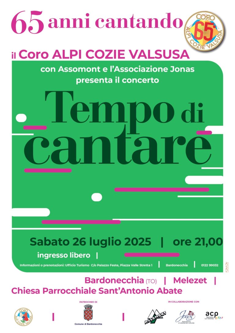 Tempo di Cantare - 65 Anni del Coro Alpi Cozie Valsusa