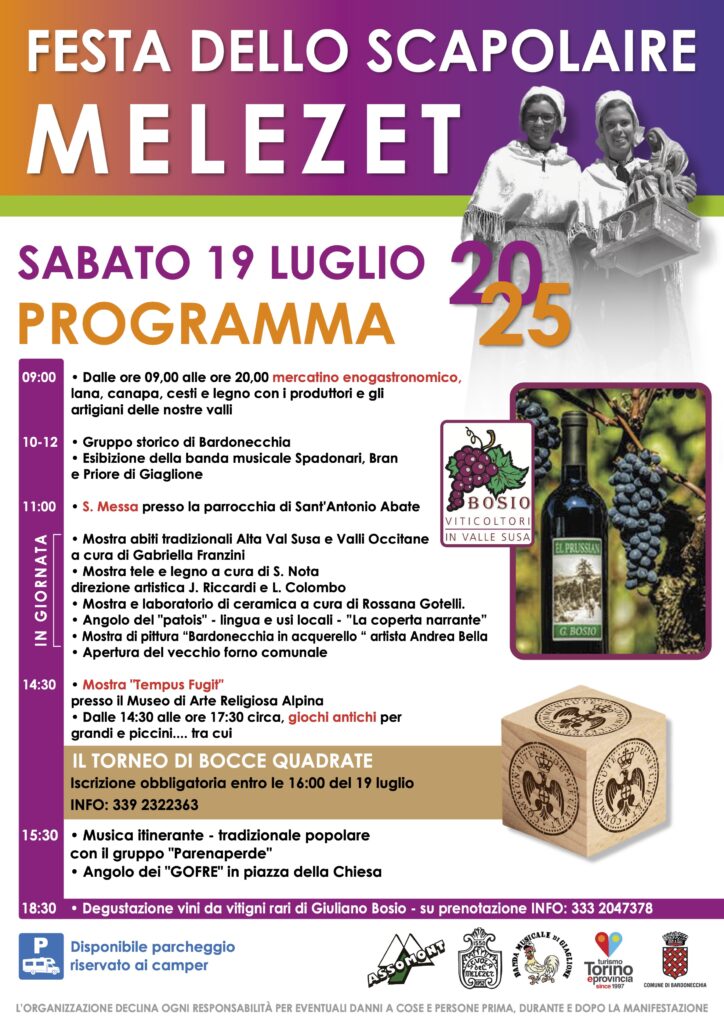 festa dello scapolaire 2025 locandina