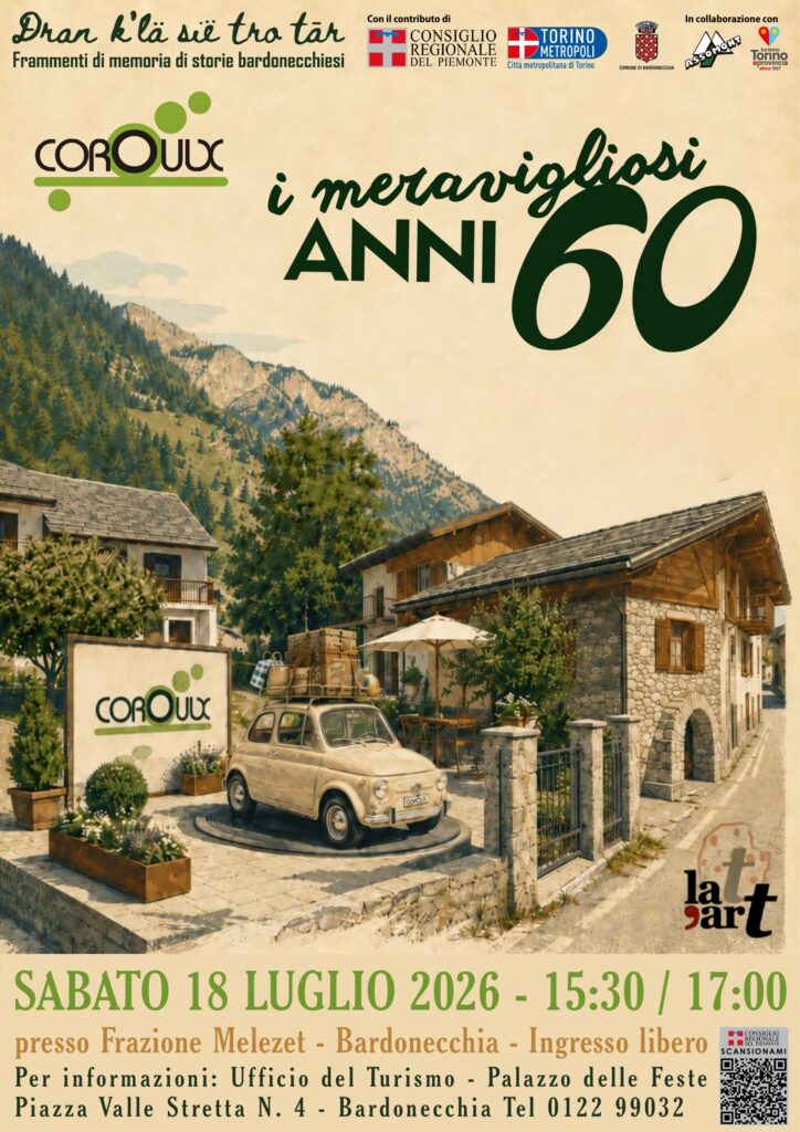 locandina coroulx anni 60 2026