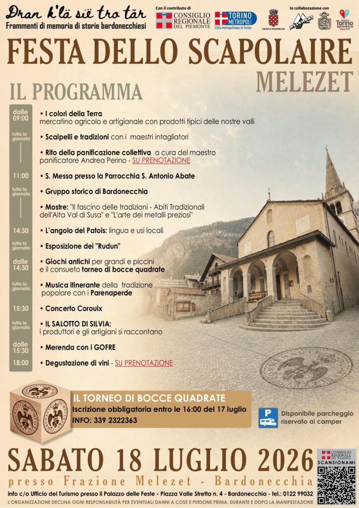 locandina festa dello scapolaire 2026